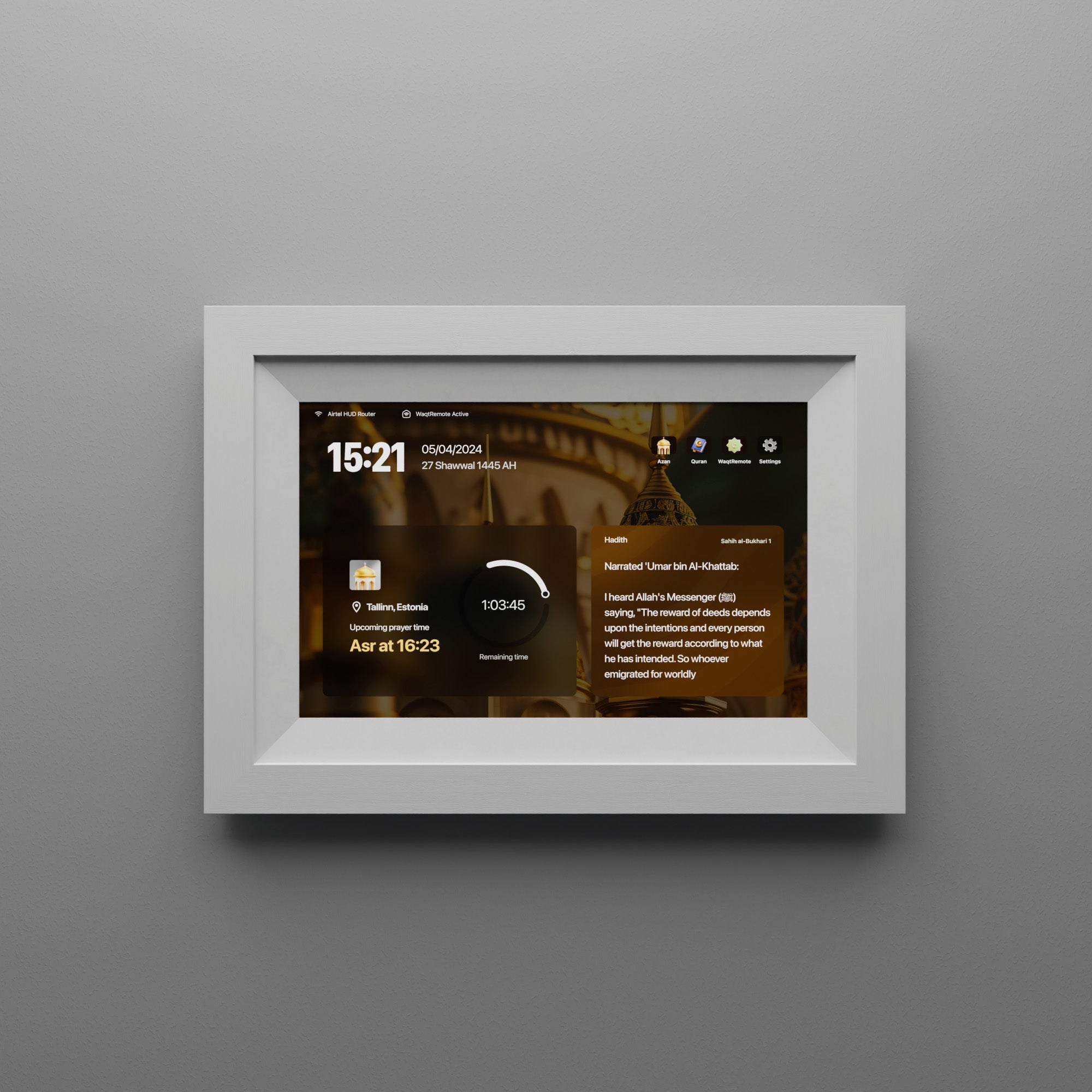 Waqtly Nano • 10.1 inch